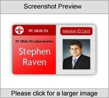 ID Card Template Design Screenshot